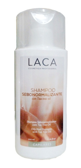 Shampoo sebonormalizante para cabellos grasos Laca x200ml.