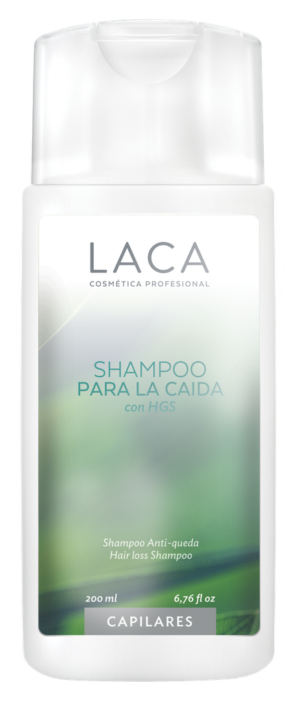 Shampoo anti caída para cabellos débiles Laca x200ml.