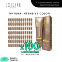 PROMO TINTURA EXILINE INTENSIVE COLOR 100 POMOS X 60GS.