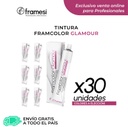 PROMO TINTURA FRAMCOLOR GLAMOUR 𝟯𝟬 𝗣𝗢𝗠𝗢𝗦 X100GS.