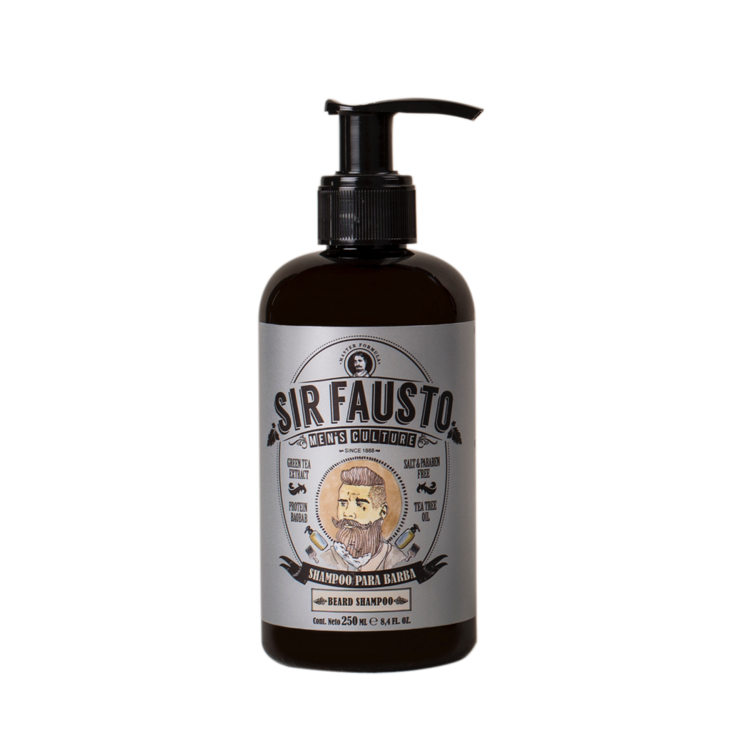Shampoo para barba Sir Fausto x250ml.