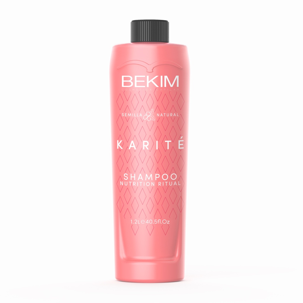 Shampoo nutritivo de karité Bekim x1200ml.