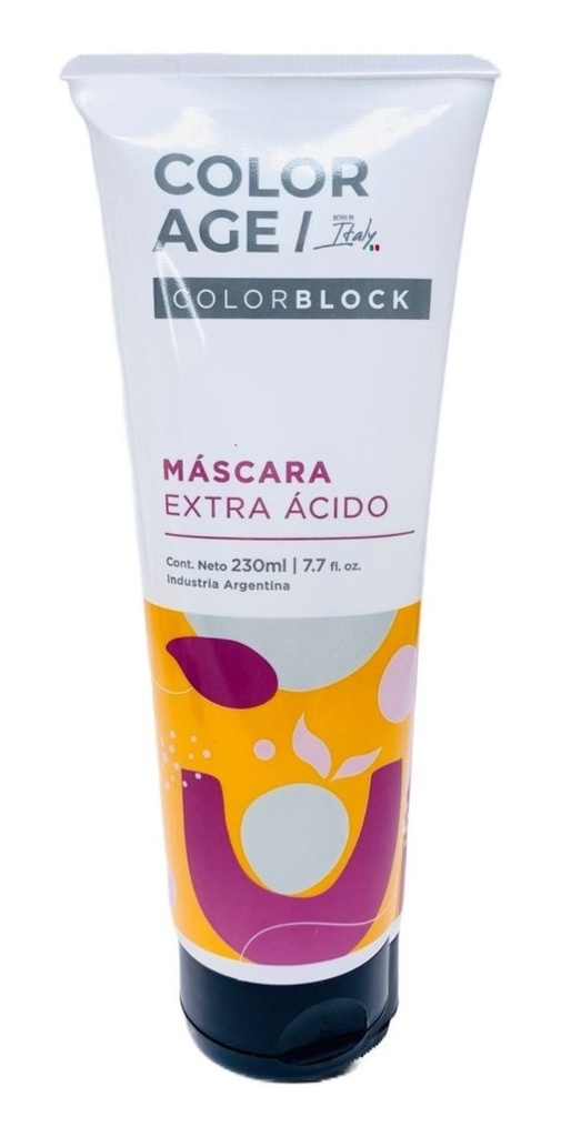 Mascara capilar extra acida Colorage color block x230ml.