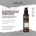 Aceite reparador de puntas Idraet Pro Hair argan oil x100ml.