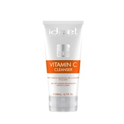[12601] Gel de limpieza renovador rostro y cuerpo Idraet vitamin C x200ml.
