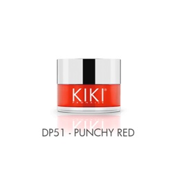 [14605] Esmaltado en polvo semipermanente sin cabina Idraet Kiki pro nails DP51 punchy red x14g.