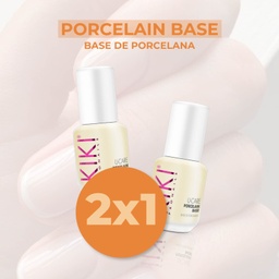 𝗣𝗥𝗢𝗠𝗢 𝟮𝘅𝟭 Idraet Kiki Pro Nails base de porcelana x15ml