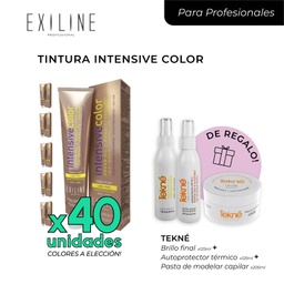 Promo tintura Exiline intensive color x60g 𝟰𝟬 𝗣𝗢𝗠𝗢𝗦 + 𝗥𝗘𝗚𝗔𝗟𝗢!