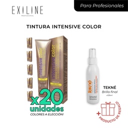 Promo tintura Exiline intensive color x60g 𝟮𝟬 𝗣𝗢𝗠𝗢𝗦 + 𝗥𝗘𝗚𝗔𝗟𝗢!