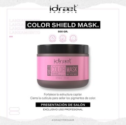[14758] Mascara capilar para cabellos con coloración Idraet color shield x500ml.